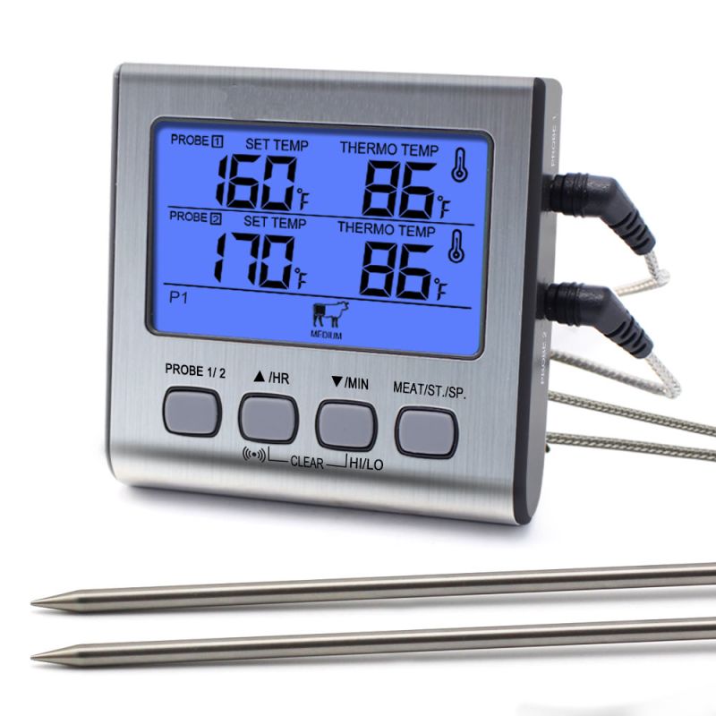 NEU Digital Thermometer, Sonde - Fleischthermometer für Kochen,  Lebensmittel | Neues Wasser